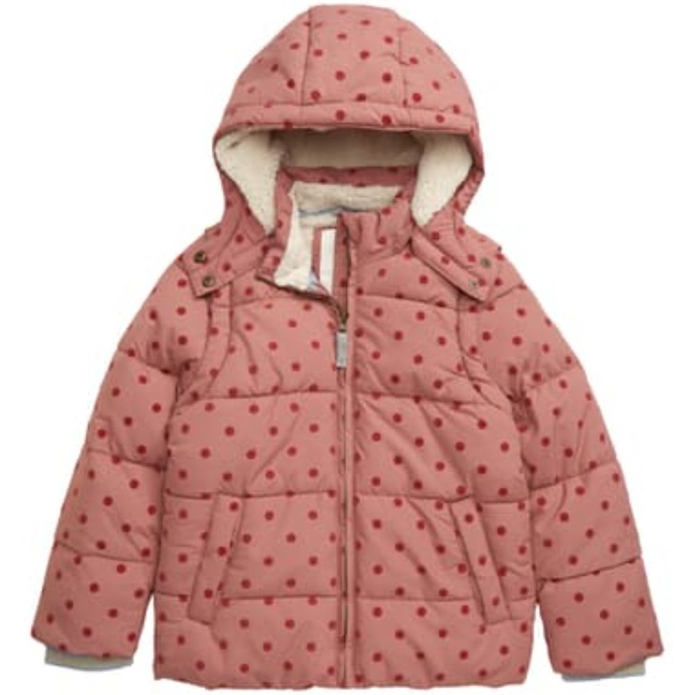 Mini Boden Fur lined Coat